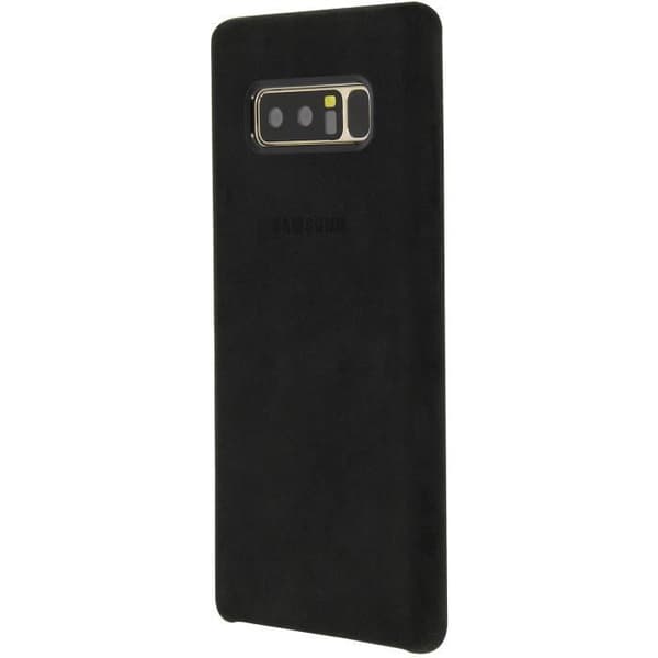 Samsung Note8 Alcantara Fodral - Svart