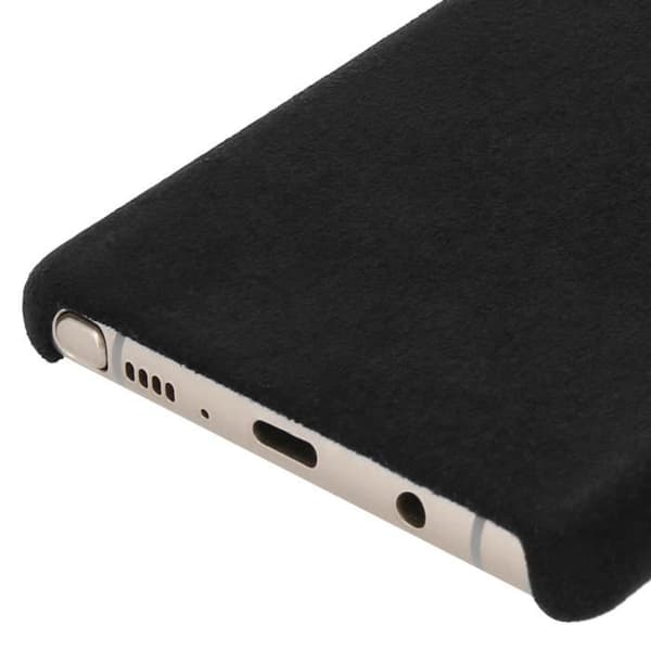 Samsung Note8 Alcantara Fodral - Svart