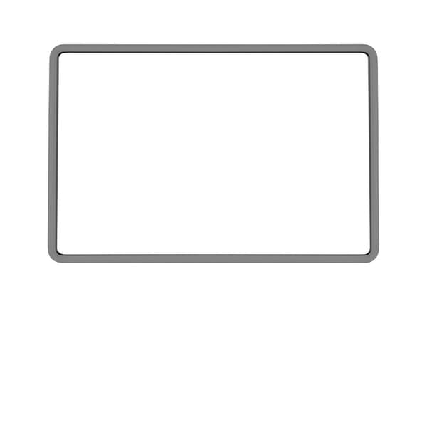 INF Center Screen Bumper Edge Frame Protector til Tesla Model 3 / Y Grå