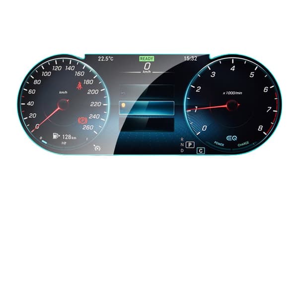 INF Näytönsuoja Mercedes-Benz 19-21 C-Class/20-22 GLC-navigointinäytölle - 2 kpl