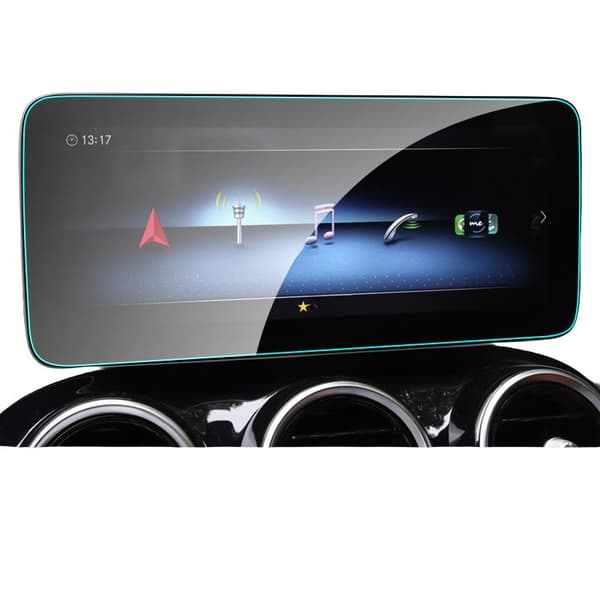 INF Näytönsuoja Mercedes-Benz 19-21 C-Class/20-22 GLC-navigointinäytölle - 2 kpl