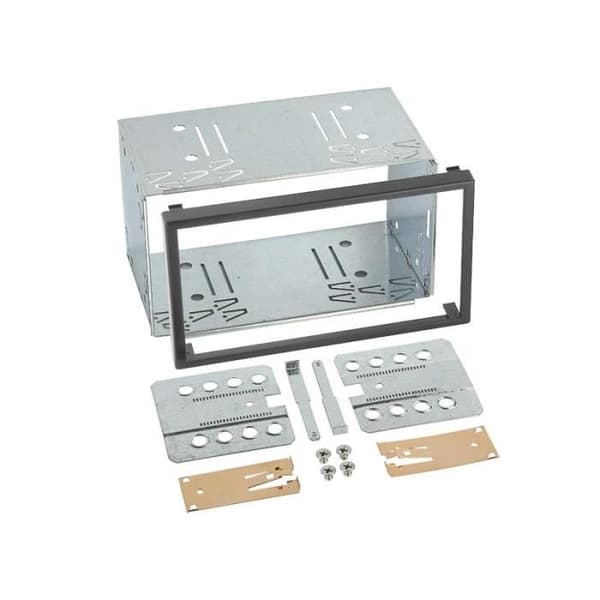 2-DIN frontplatta adapter - ACV - Universal - Plast - Svart - 103 mm