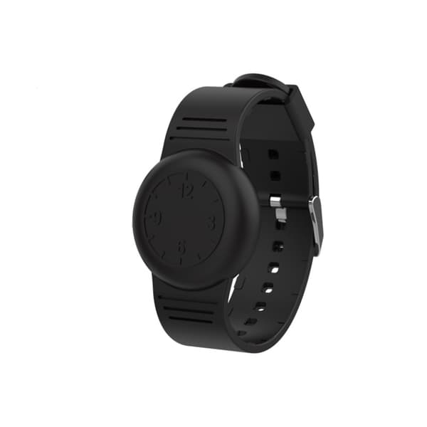 INF AirTag armbånd Air Tag Watchrem Holder Sort