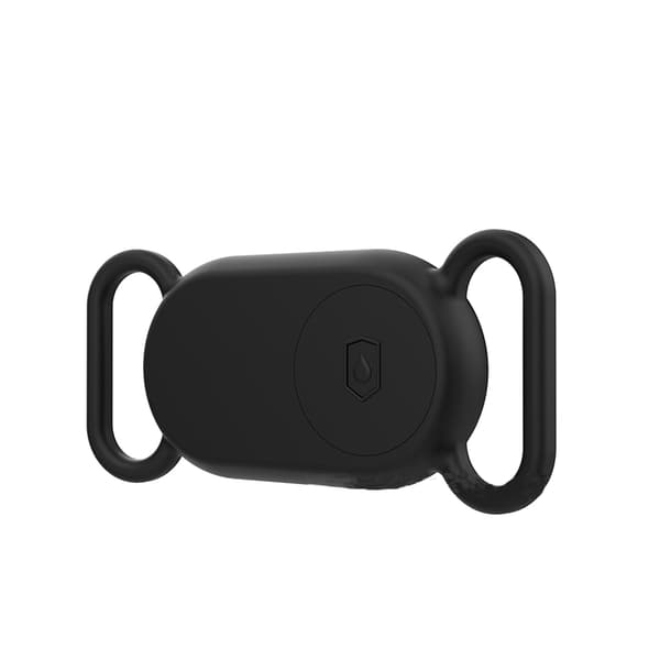 INF Silikonskyddsfodral för Samsung Galaxy SmartTag2 Svart