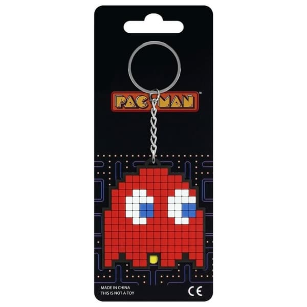 Nyckelkedja Pac-Man BLINKY 6 cm Röd