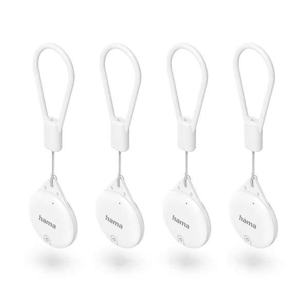 Föremålssökare för Apple "Find My" App Bluetooth 4 st Vit