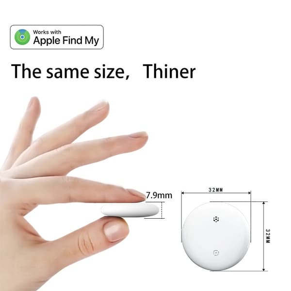 Tracker Small Mini Anti-Lost Device - MFI-certifierad 0