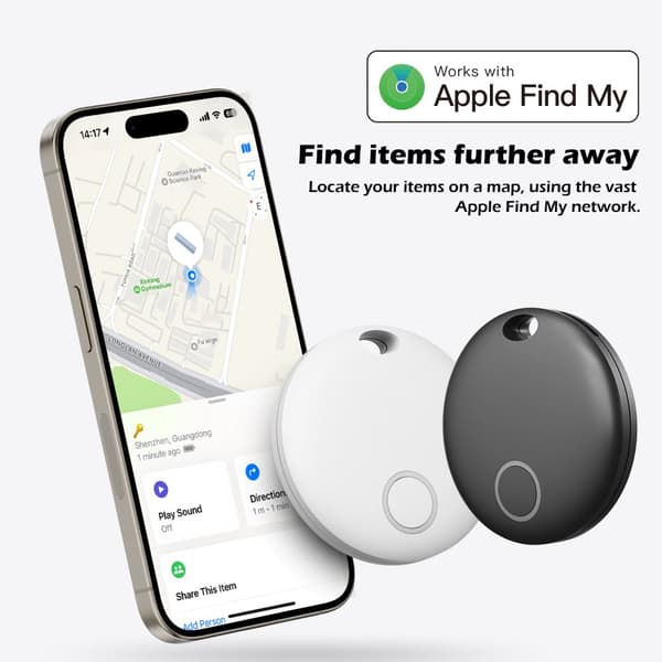 INF Vattentät Bluetooth Tracker 0