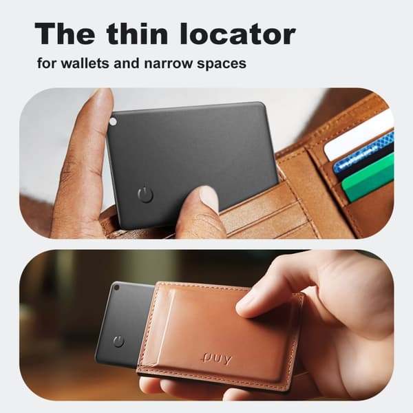 INF Black Magnetic Tracker for Apple Find-appen 0