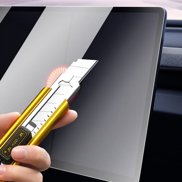 INF Skjermbeskytter i herdet glass for Tesla Model 3/Y Dust-proof frosted version