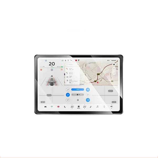 INF Skjermbeskytter i herdet glass for Tesla Model 3/Y Dust-proof frosted version