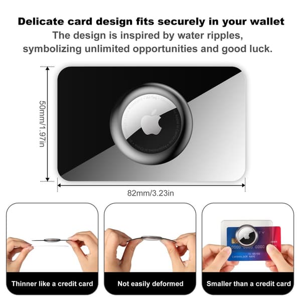 INF Skyddsfodral till Apple AirTag - Vit