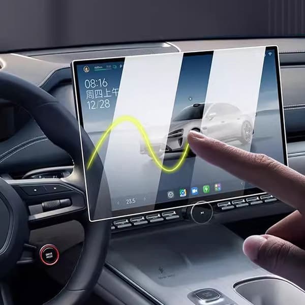 INF Xiaomi SU7 Dashboard Skjermbeskytter - Krystallklar Herdet Glass