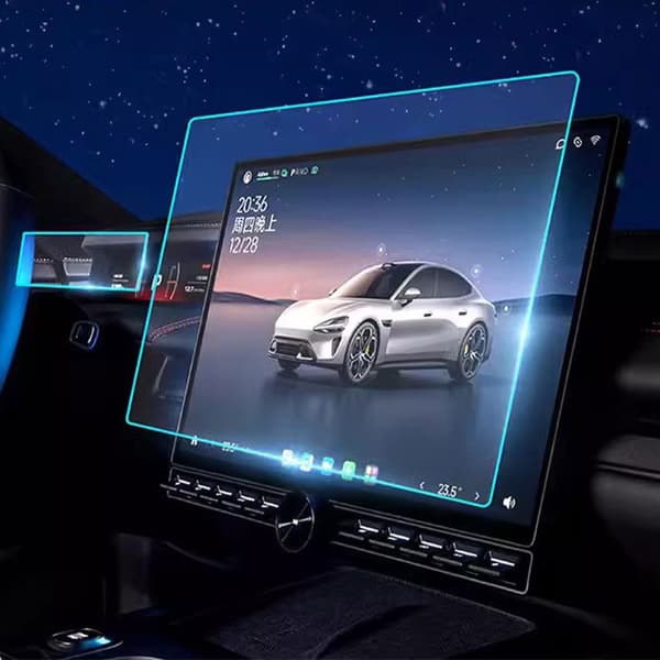 INF Xiaomi SU7 Dashboard Skjermbeskytter - Krystallklar Herdet Glass