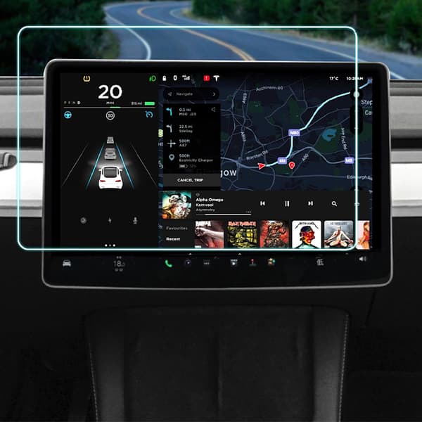 INF Tesla Cybertruck Skærmbeskytter Sæt [HD Clear] - For & Bag
