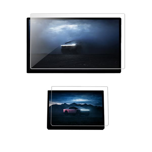 INF Tesla Cybertruck Skærmbeskytter Sæt [HD Clear] - For & Bag