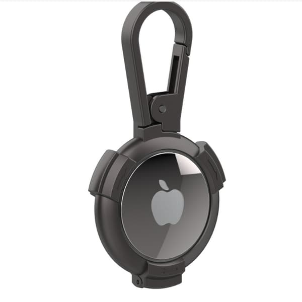 INF Skyddsfodral i metall för Apple AirTag Svart