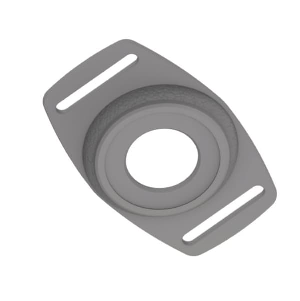 INF Silikonebeskyttelsesetui til Apple AirTag Grå