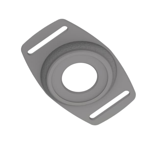 INF Silikonfodral för Apple AirTag Grå