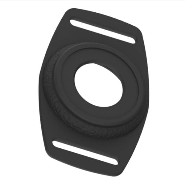 INF Silikonisuojakotelo Apple AirTagille Musta