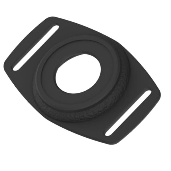 INF Silikonisuojakotelo Apple AirTagille Musta