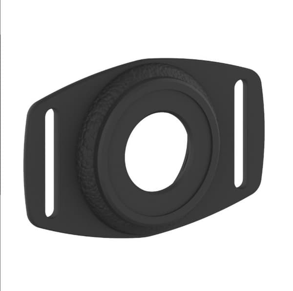 INF Silikonisuojakotelo Apple AirTagille Musta