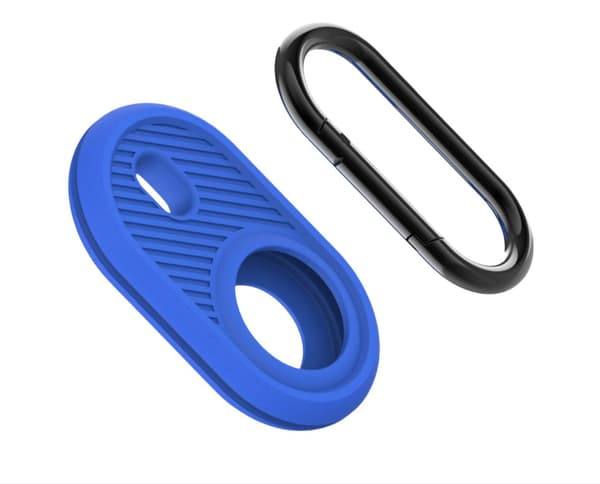 INF Silikoninen suojakotelo Apple AirTagille Sininen