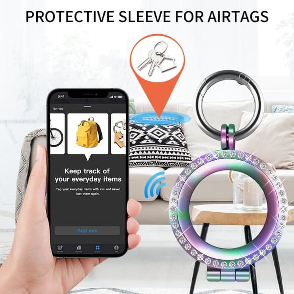 INF Beskyttende etui til Apple AirTag Tracker