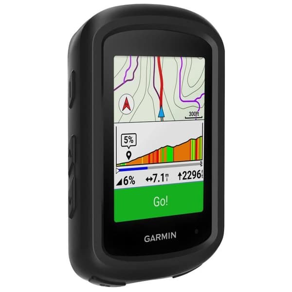 Skal för Garmin Edge 540 / Edge 840 - Fodral Silikon Svart Skydd Mjuk Phonillico®