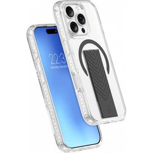 MagSafe-skydd för iPhone 16 Pro AIR Grip 3m Svart + Livstidsgaranti