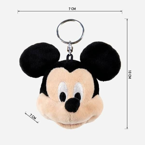Nøglering med krammedyr Mickey Mouse