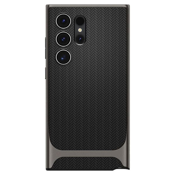 Coque Spigen Neo Hybrid för Samsung Galaxy S24 Ultra (metallgrå)