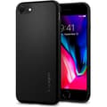 Miniatyrbild 1 av 4: Spigen iPhone SE 2020/8/7 fodral [Liquid Air] geometriskt droidmönster, dubbelt skydd, mjuk svart