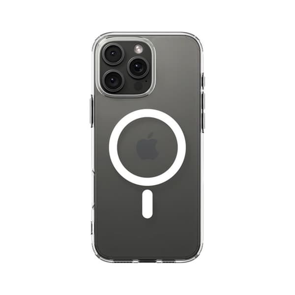 Coque Spigen Ultra Hybrid MagSafe för iPhone 16 Pro (vit)