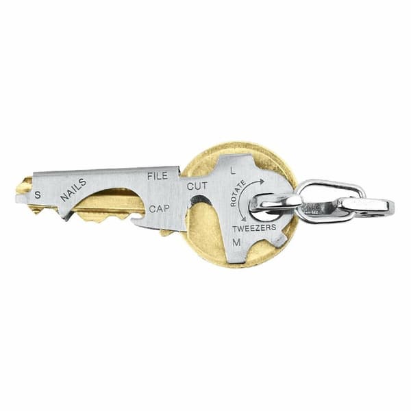 Multi-purpose key ring True Keytool tu247k 8 Funktioner