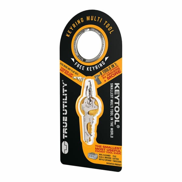 Multi-purpose key ring True Keytool tu247k 8 Funktioner