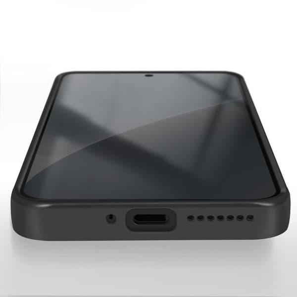 Coque för Xiaomi 15 Antichock Matt Finish Tillverkad för Xiaomi Svart