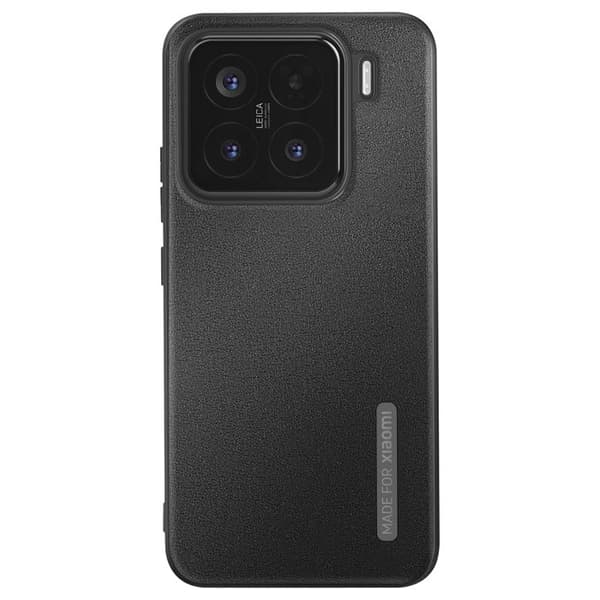 Coque för Xiaomi 15 Antichock Matt Finish Tillverkad för Xiaomi Svart