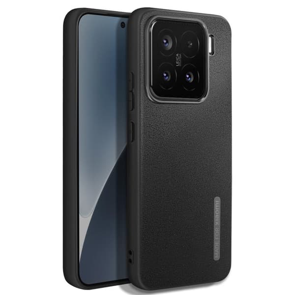Coque för Xiaomi 15 Antichock Matt Finish Tillverkad för Xiaomi Svart
