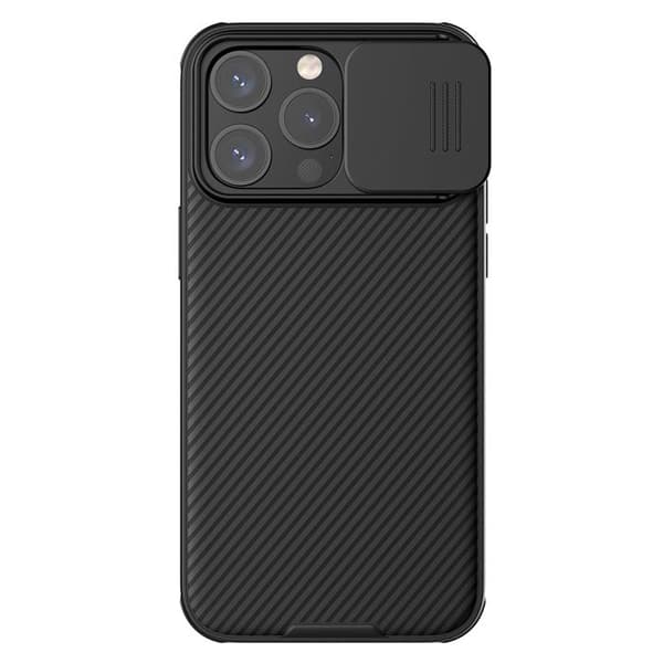 Coque för iPhone 15 Pro Hård Magnetisk CamShield PRO Nillkin Svart