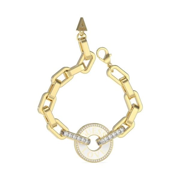 Nyckelkedja Guess JUBB04076JWYGWHL Gyllene