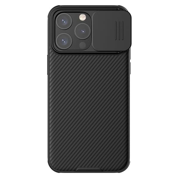 Hård, magnetisk fodral för iPhone 15 Pro Max CamShield PRO Nillkin Svart