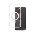 Miniatyrbild 2 av 4: Coque för iPhone 16 Pro Max Kompatibel med MagSafe Kickstand Edition Panzer Glass Transparent