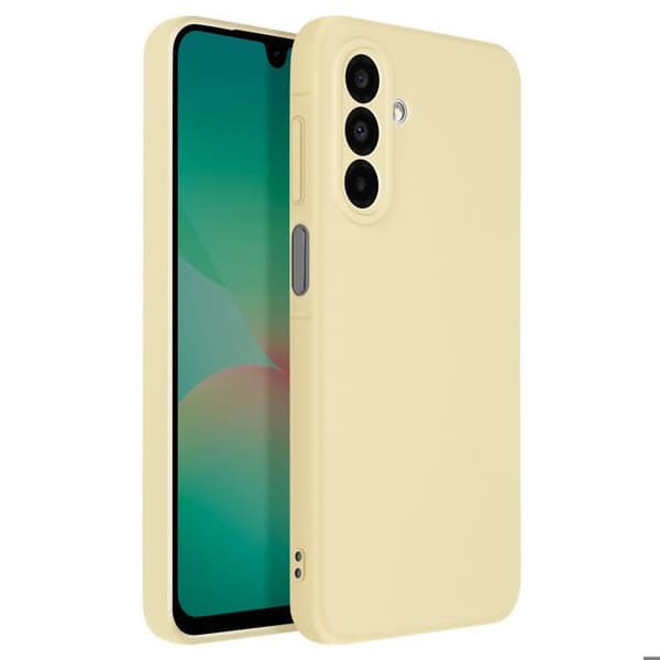 Coque för Samsung Galaxy A26 Semi-rigid Soft-touch Anti-spår Gul