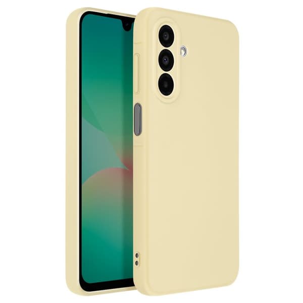 Coque för Samsung Galaxy A26 Semi-rigid Soft-touch Anti-spår Gul