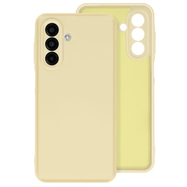Coque för Samsung Galaxy A26 Semi-rigid Soft-touch Anti-spår Gul