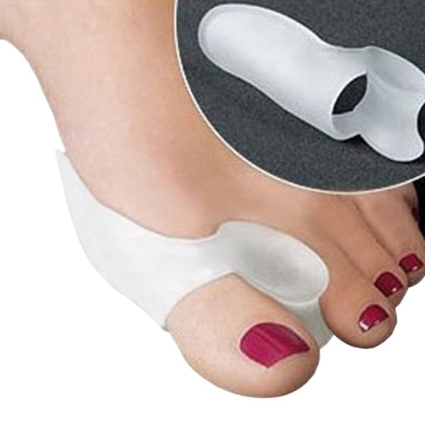 Hallux Valgus Beskytter og Tåspreder 2-Pak