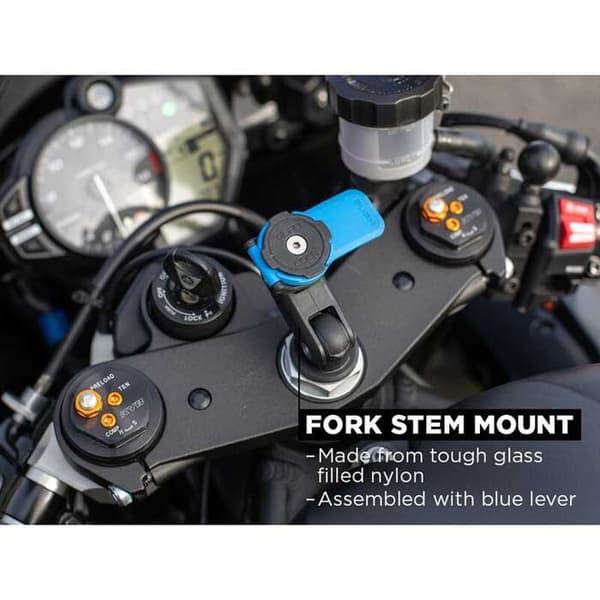 Quad Lock Telefonsupport Qlm-fsm Silver