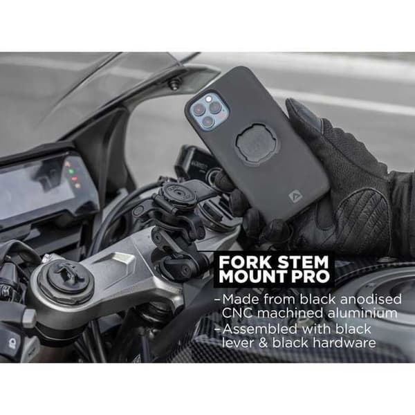 Quad Lock Telefonsupport Qlm-fsm Silver
