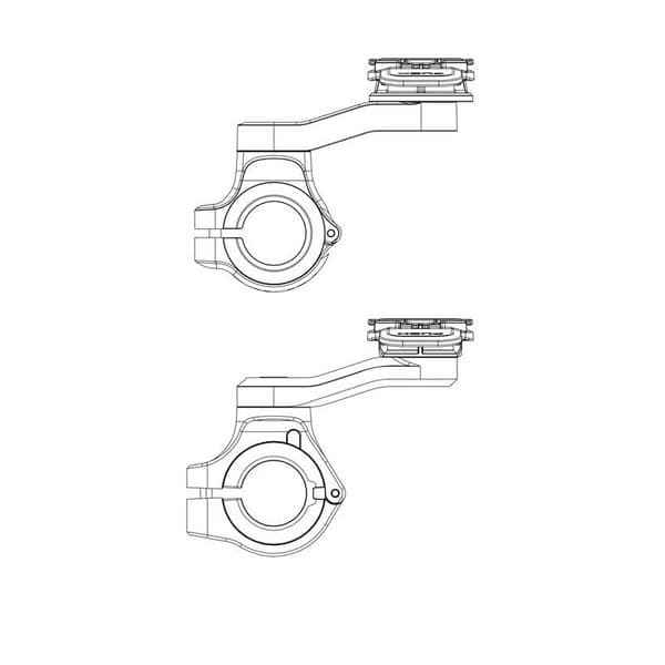Quad Lock Telefonsupport V2 Søvfarvet